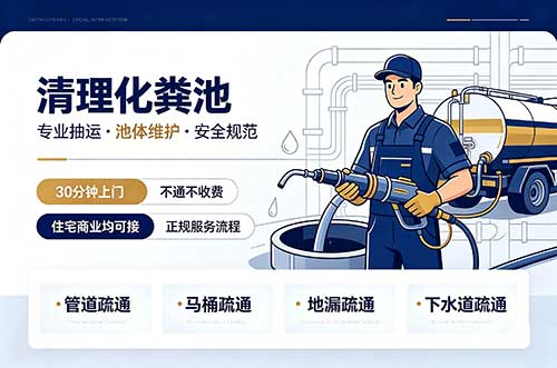 镇江清理化粪池